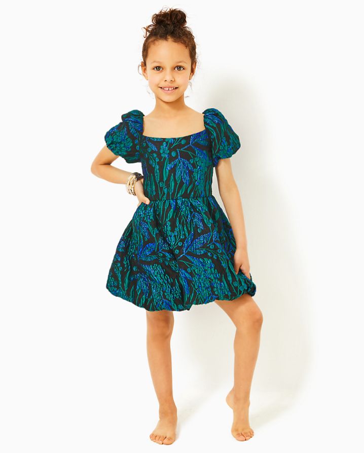 Girls Koji Brocade Dress